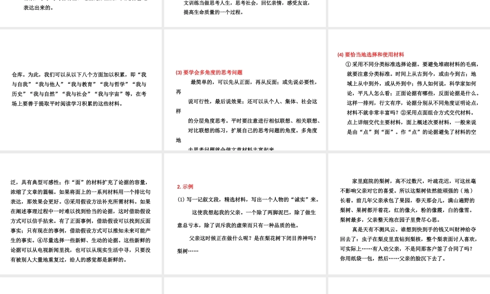 高考语文一轮复习 发展等级特征之二——丰富复习课件