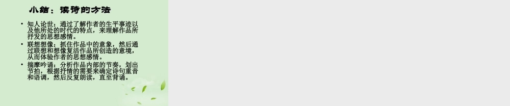 高中语文 第一专题(向青春举杯)课件2 苏教版必修1 课件