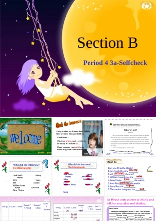 浙江地区新目标英语七年级下Unit 11 Period 4 课件