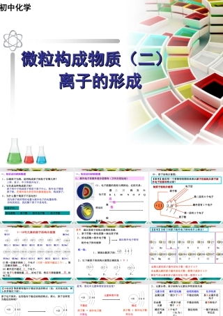核外电子的排布