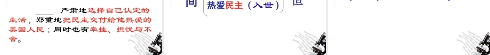 高中语文(告别权力的瞬间)课件2 沪教版第四册 课件