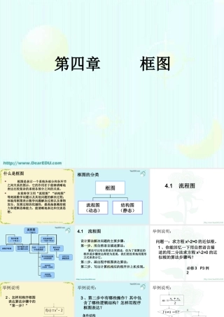 高二数学选修1-2第四章框图课件 新课标 课件