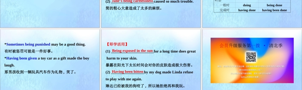 高中英语 Unit 3 Fascinating Parks Learning about Language课件 新人教版必修1 课件