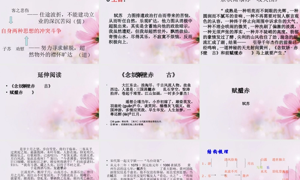 高中语文 赤壁赋6课件 新人教版必修2 课件