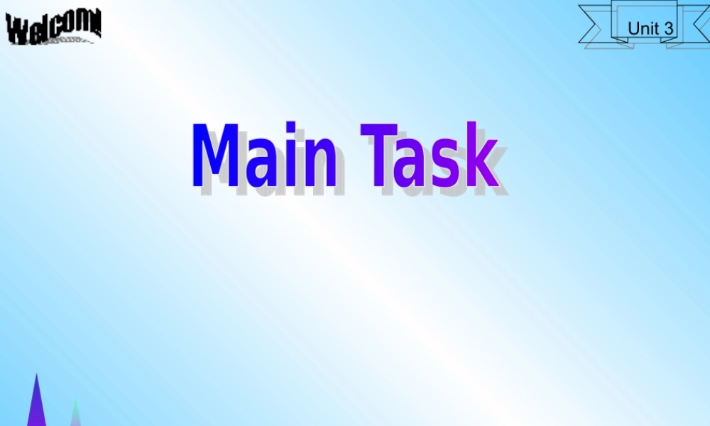 牛津版八年级英语Unit 3 Online Travel--main task [ty](ppt) 课件