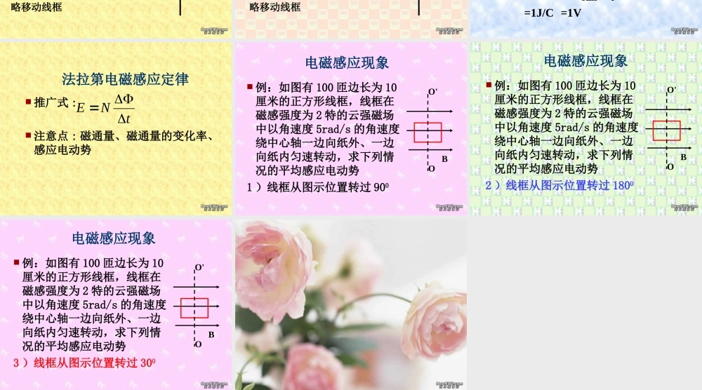 电磁感应课件二 课件