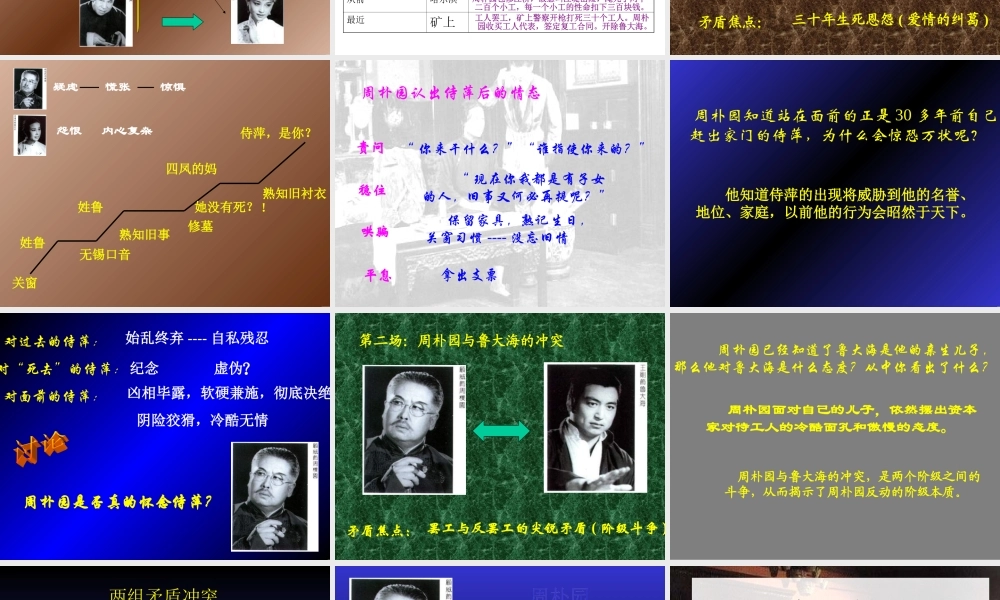 高中语文：46(雷雨)课件鲁教版必修4 课件