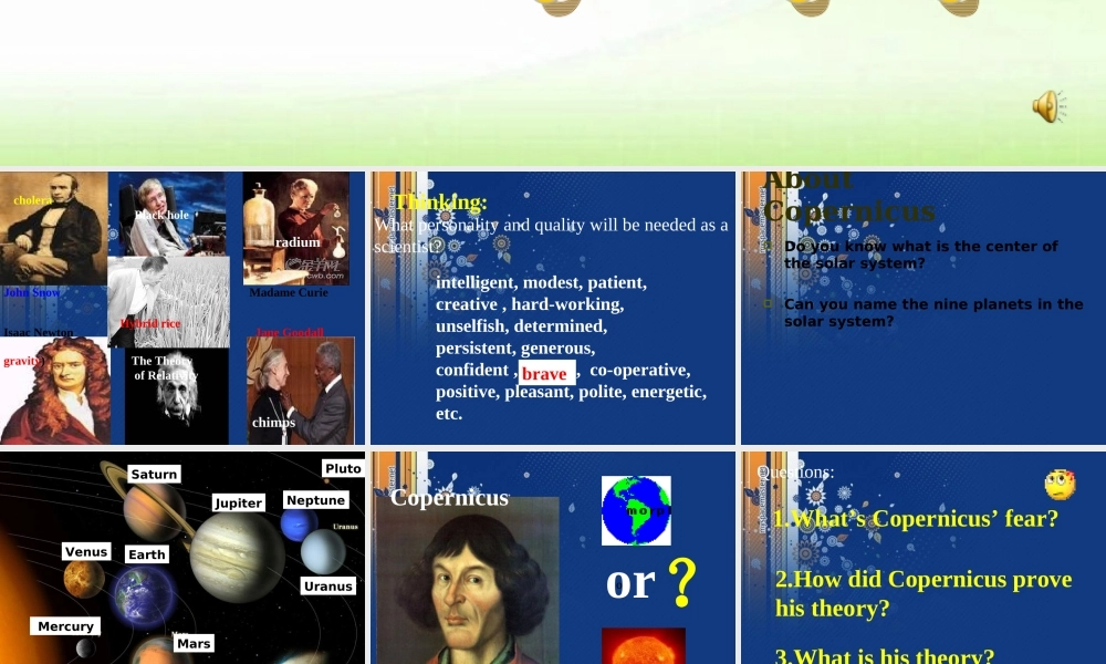 高中英语 Unit1 Using language课件 新人教版必修5 课件