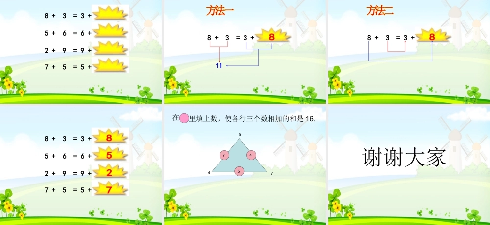 《做个加法表》