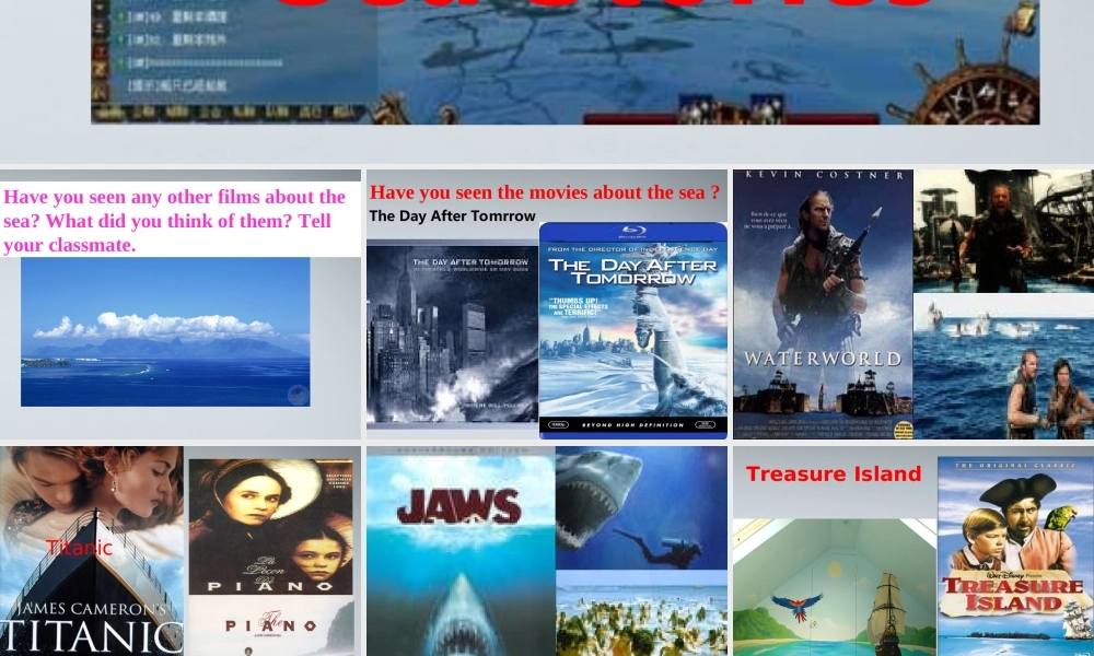 高中英语 Unit7 lesson4 sea stories-课件2 北师大版必修3 课件