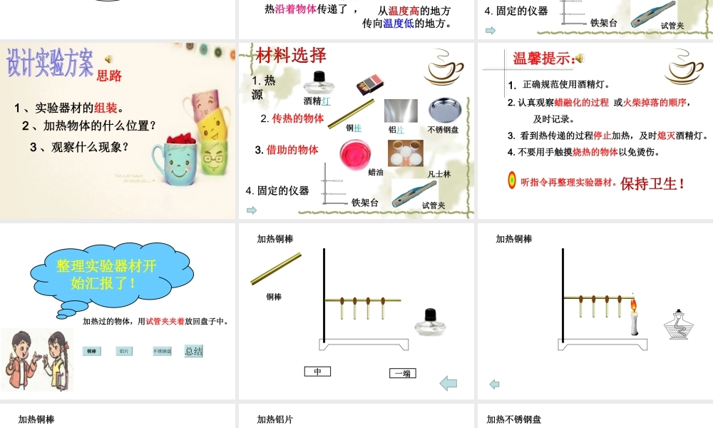 青岛版小学科学四年级上册《杯子变热了》课件
