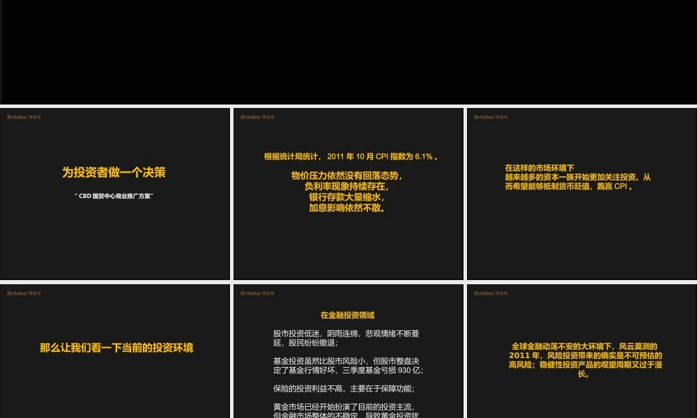 博思堂2011年驻马店CBD国贸中心商业推广方案