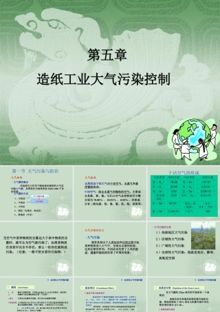 第五章-造纸工业大气污染控制