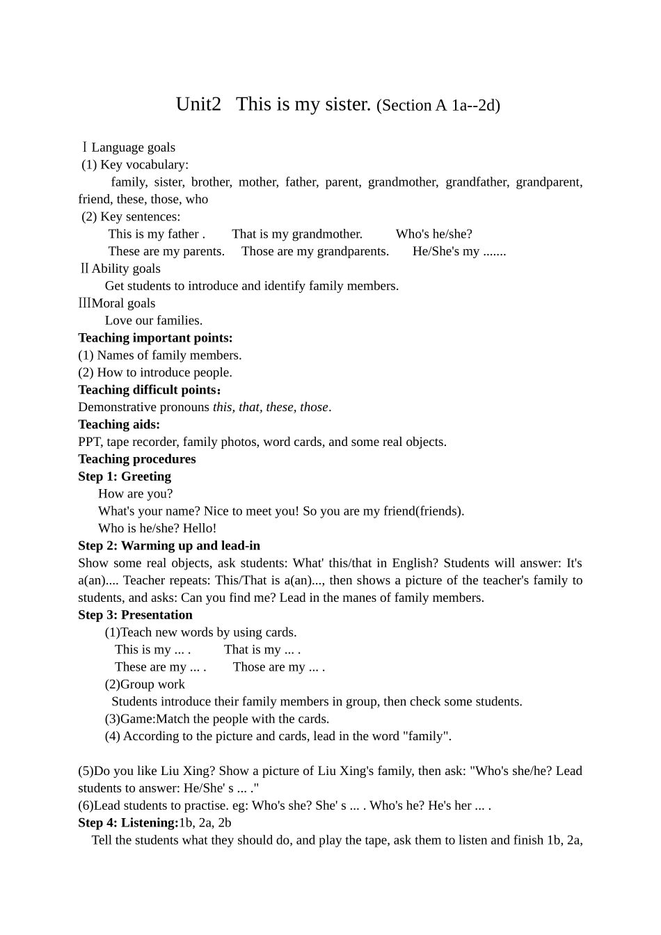 Unit2第一课时教案_第1页