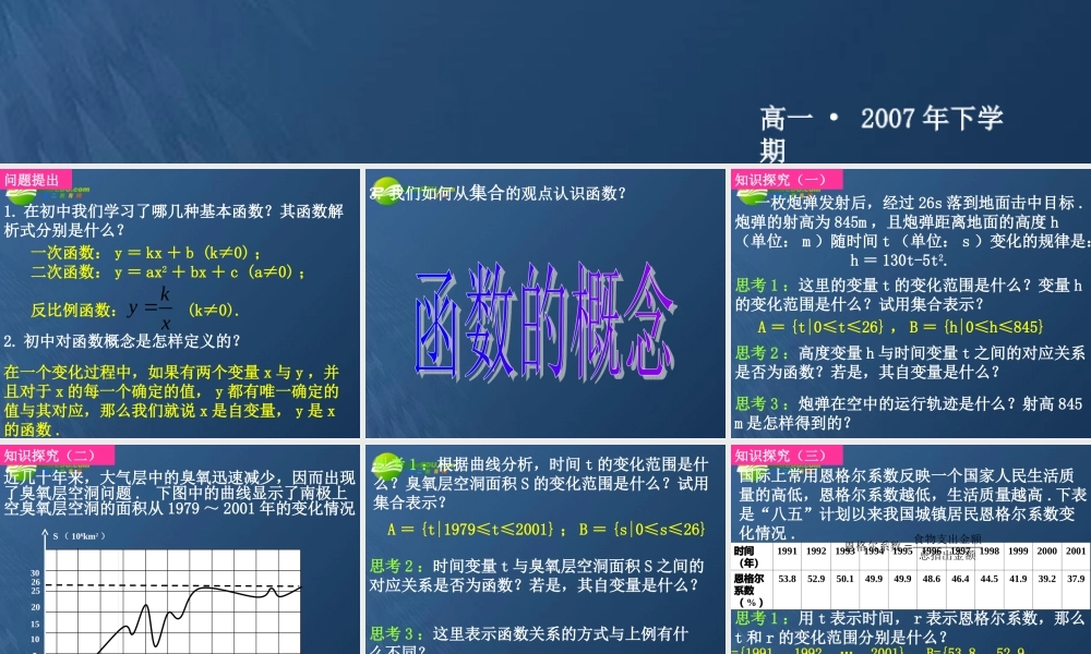 高中数学 121-1函数的概念课件 新人教A版必修1 课件