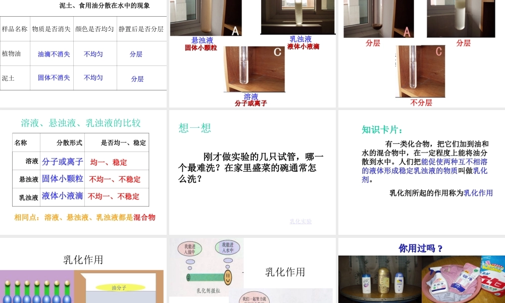 第1节物质在水中的分散-(2)