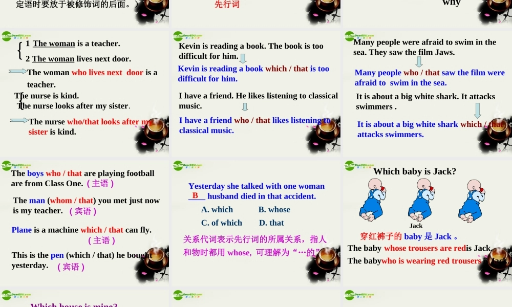 高一英语 Unit4 Earthquake Grammar课件 人教版大纲 课件
