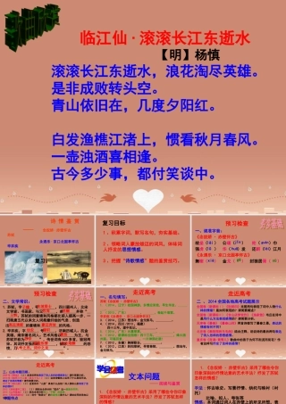 高中语文第三专题 诗情鉴赏 课件苏教版必修2 课件