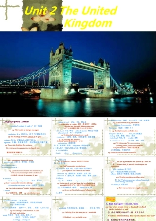 高中英语Module 5  Unit 2 language points课件