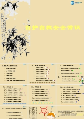 生自护自救安全常识)课件