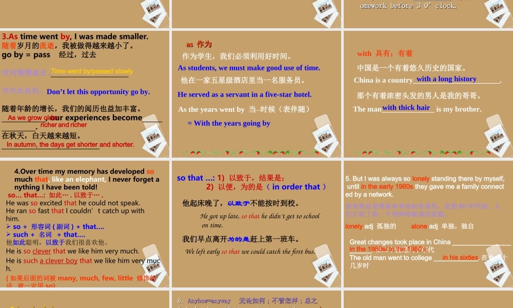 高中英语 Unit3 language points3课件 新人教版必修2 新人教版必修2 课件