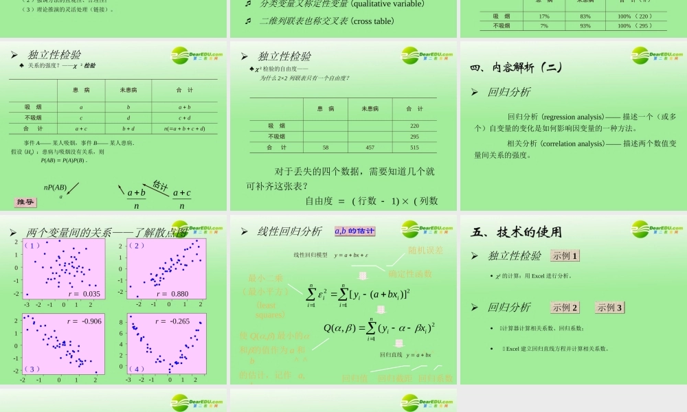 高中数学 第一章(统计案例 综合)课件 北师大版选修1-2 课件