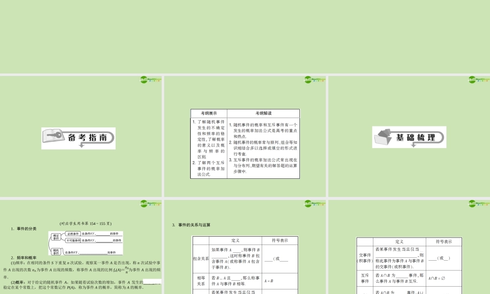 高三数学总复习导与练 第十篇 第5节配套课件(教师用) 理 课件