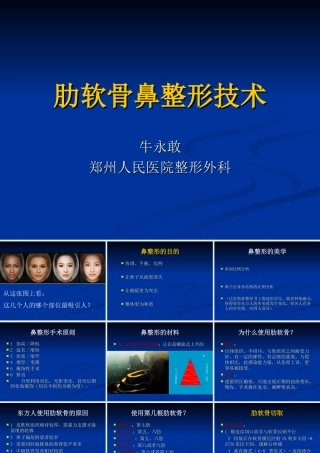 肋软骨鼻整形技术.ppt