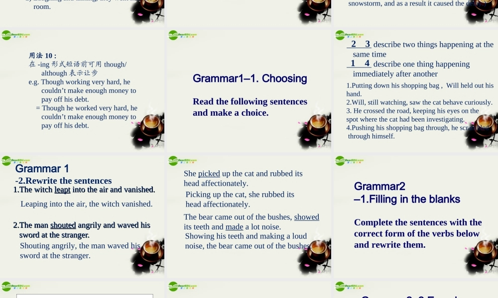 高中英语 Module2(Small Talk)Listening,Spenking and Writin课件5 外研版选修6 课件