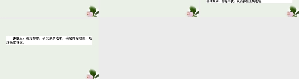 高考英语二轮复习 专题7 阅读填句课件