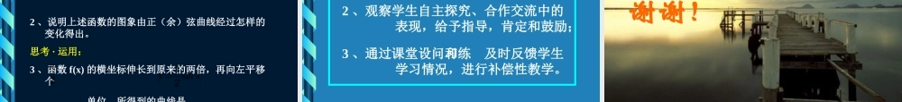 高中数学函数y=Asinwxφ的图象课件 苏教版 必修4 课件