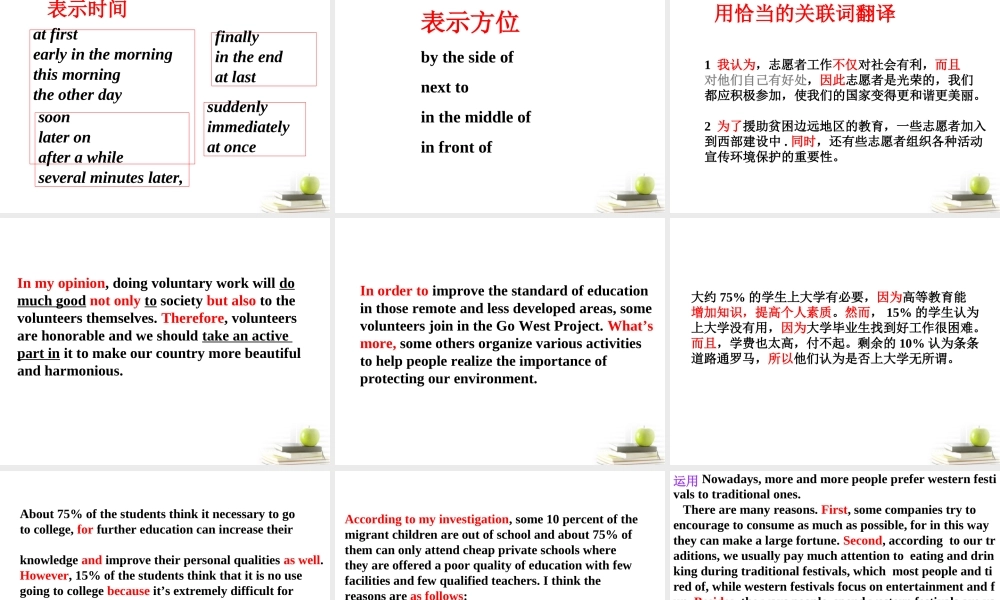 高三英语专项题型复习课件