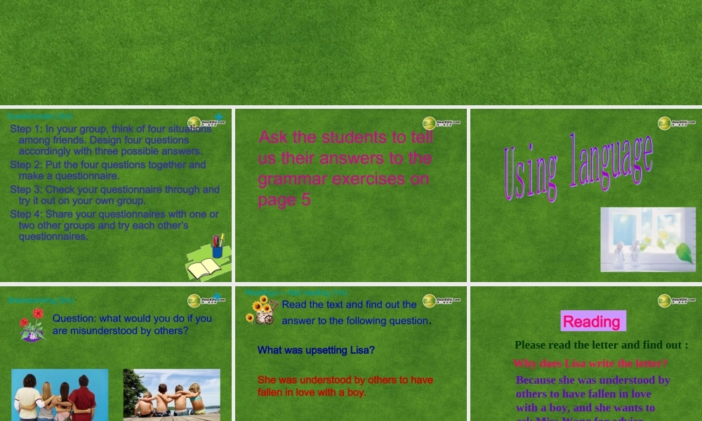 高中英语 The Sixth Period1课件