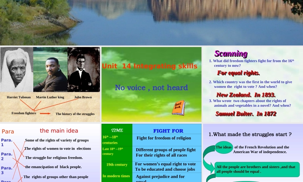 高二英语下学期unit 14 (period 4)的课件 高二英语下学期Unit14 课件[整理三课时] 高二英语下学期Unit14 课件[整理三课时]