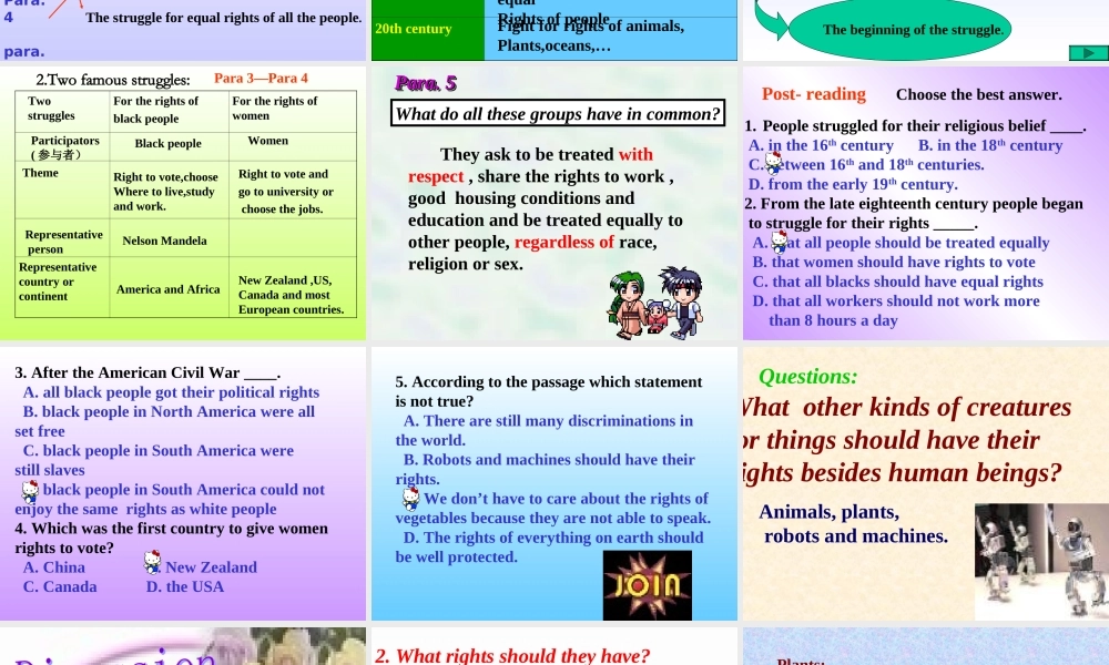 高二英语下学期unit 14 (period 4)的课件 高二英语下学期Unit14 课件[整理三课时] 高二英语下学期Unit14 课件[整理三课时]
