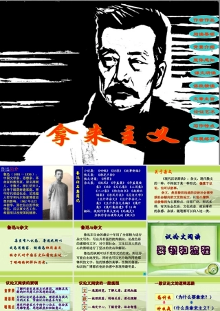 高中语文拿来主义1ppt 课件