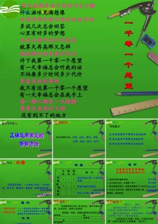 高中语文 (正确运用常见的修辞方法)精品课件
