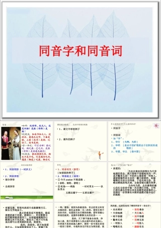 高中语文 耳听为虚—同音字和同音词课件 人教选修之(语言文字应用) 课件