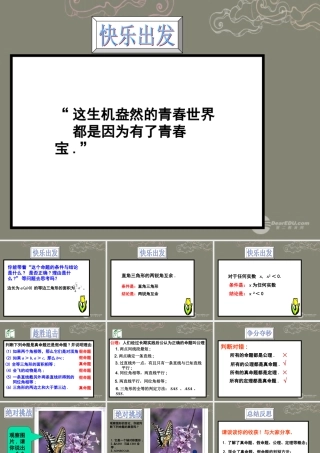 浙江省泰顺县罗阳二中八年级数学下册 4.1 定义与命题1课件 浙教版 课件
