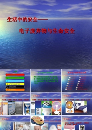 电子废弃物与生命安全