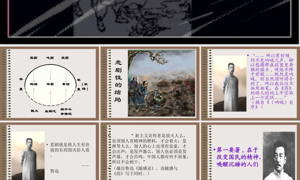 高中语文药2ppt 课件