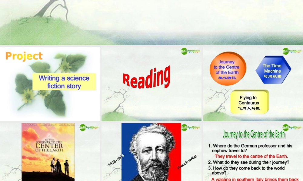 高中英语 Unit 3(Tomorrow s World)-Project课件 牛津译林版必修4 课件