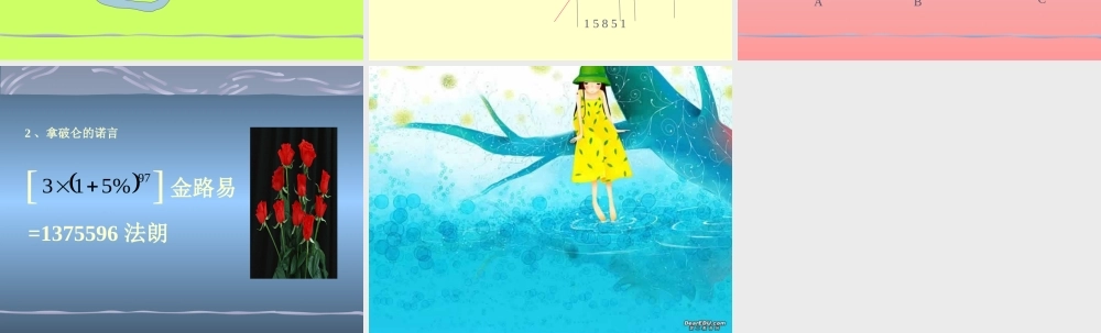 高中数学研究性学习 数学知识探趣 课件