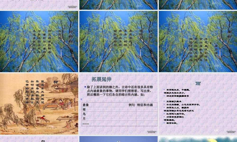 洛阳轴一中说木叶教学课件 人教版0 课件