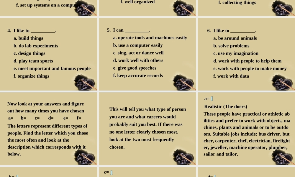 高中英语 unit1 project课件 牛津版选修11 课件