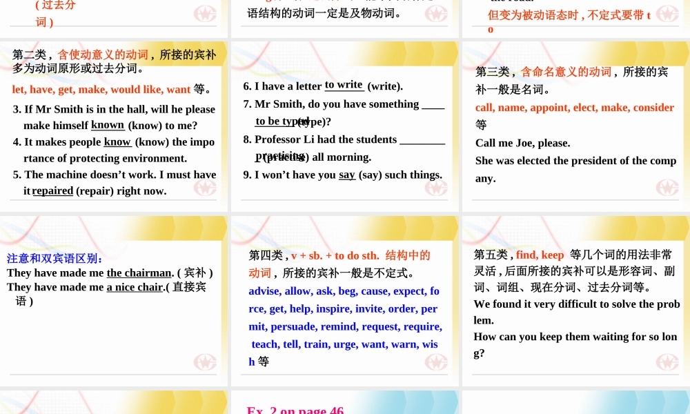 高中英语 Inside advertising-Grammar课件 新人教版选修9 课件