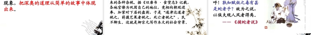 高中语文(种树郭橐驼传)教学课件 人教版第二册 课件
