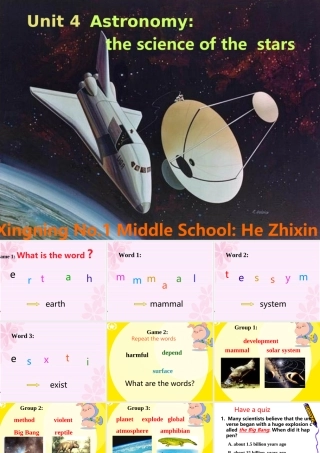 高中英语：Module 3 Unit 4 Reading课件外研版必修3 课件