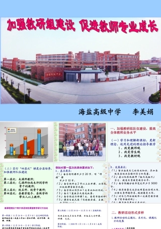 浙江省高二英语下课前培训资料4李美娟老师学科建设课件人教版 课件