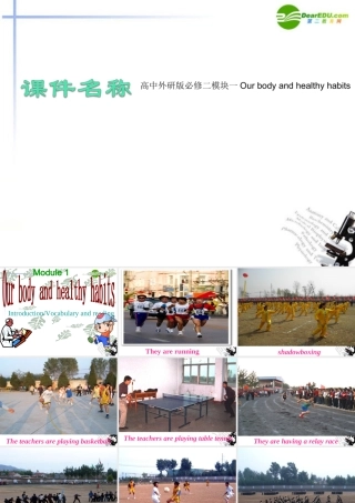 高中英语 Module1 Introduction and reading课件 外研版必修2 课件